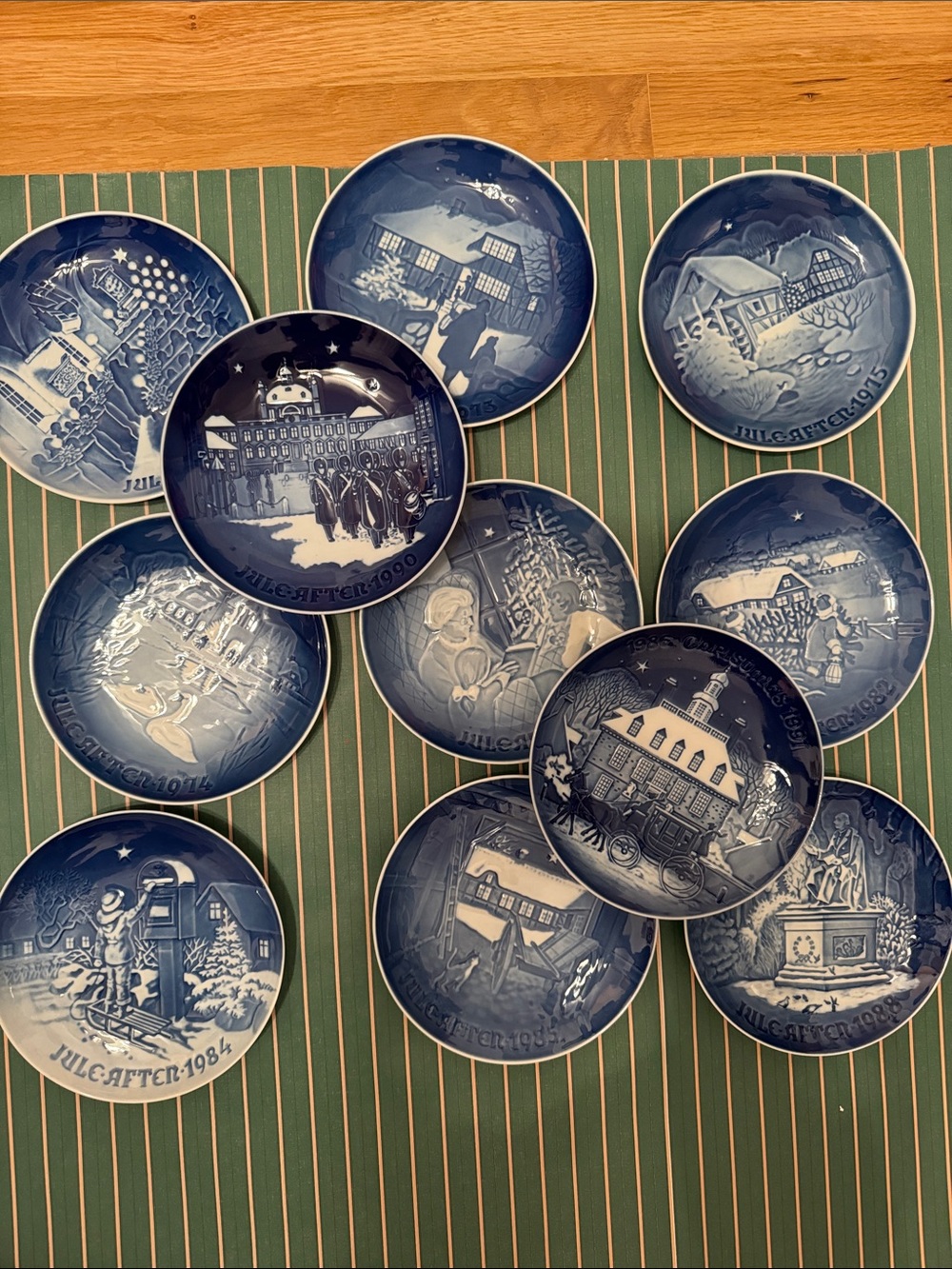 Annual Christmas Plate by BING & GRONDAHL 7” plate